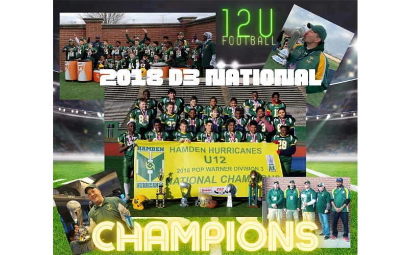 2018 D3 NATIONAL CHAMPIONS 12U FOOTBALL